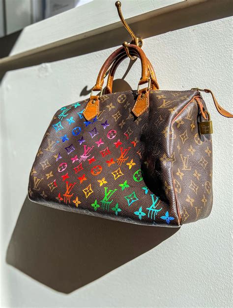 louis vuitton rainbow logo|louis vuitton rainbow bag 2022.